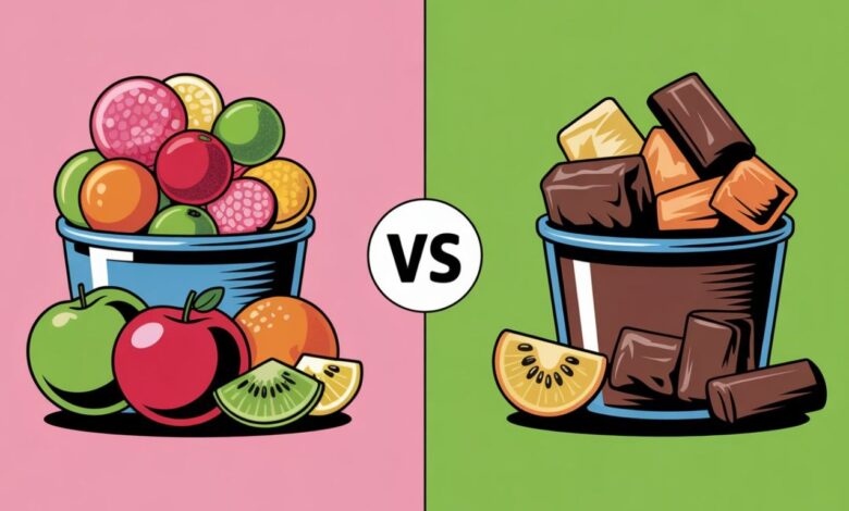 Fruit Chews vs. Candy: Which One Wins in Taste, Nutrition, and Satisfaction?