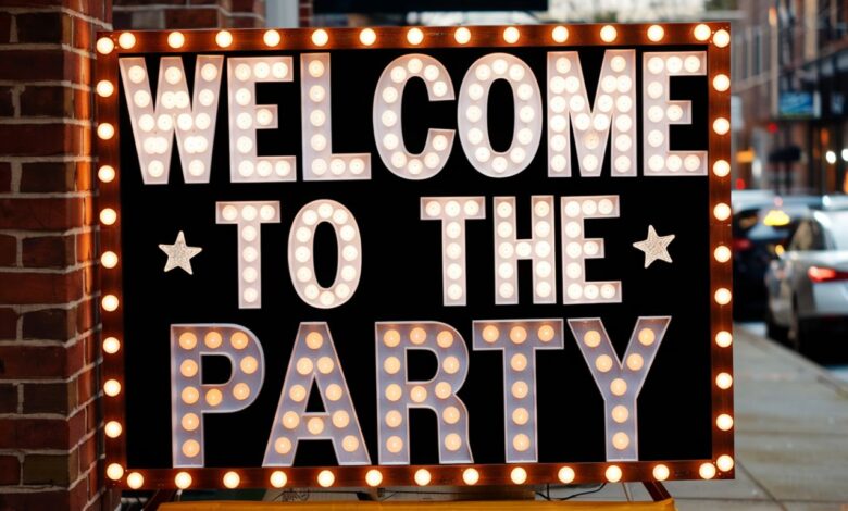 Rent Marquee Letters: Light Up Your Event in Style