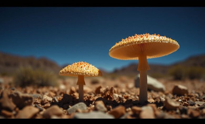 Discover the Magical World of Desert Stardust Mushrooms: Nature’s Glittering Wonder